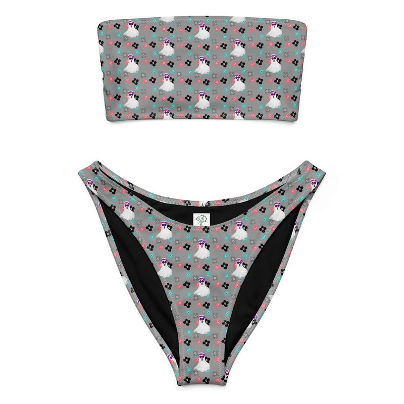 Hippie Ghost Recycled Bandeau Bikini