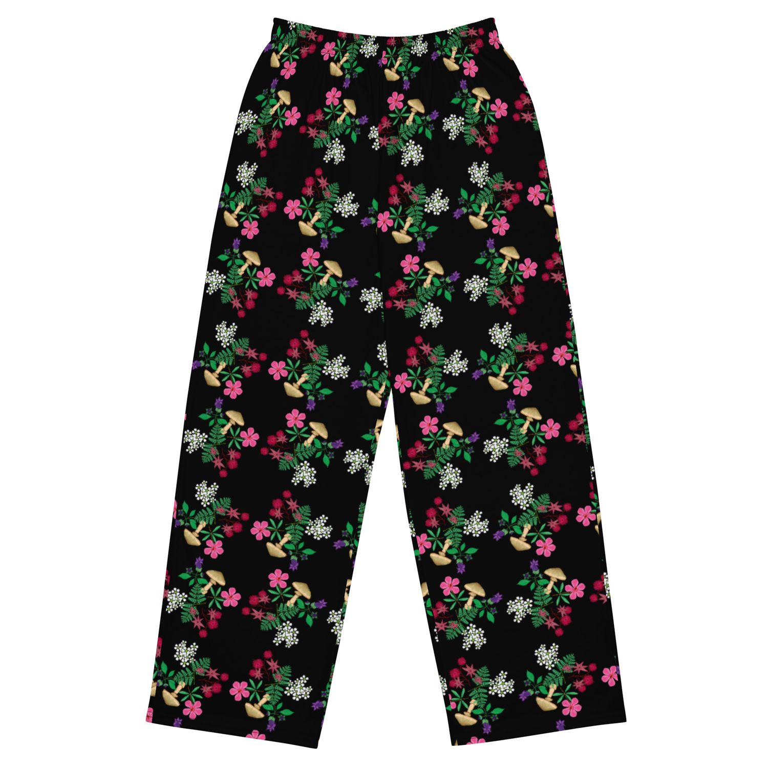 Poisonous Plants Wide-Leg Pants