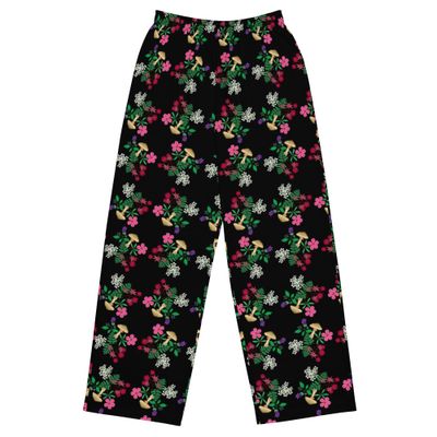 Poisonous Plants Wide-Leg Pants
