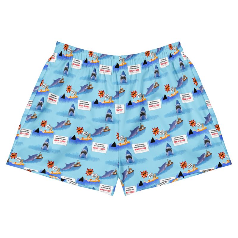 Jaws Don't Go In The Water Swim Shorts