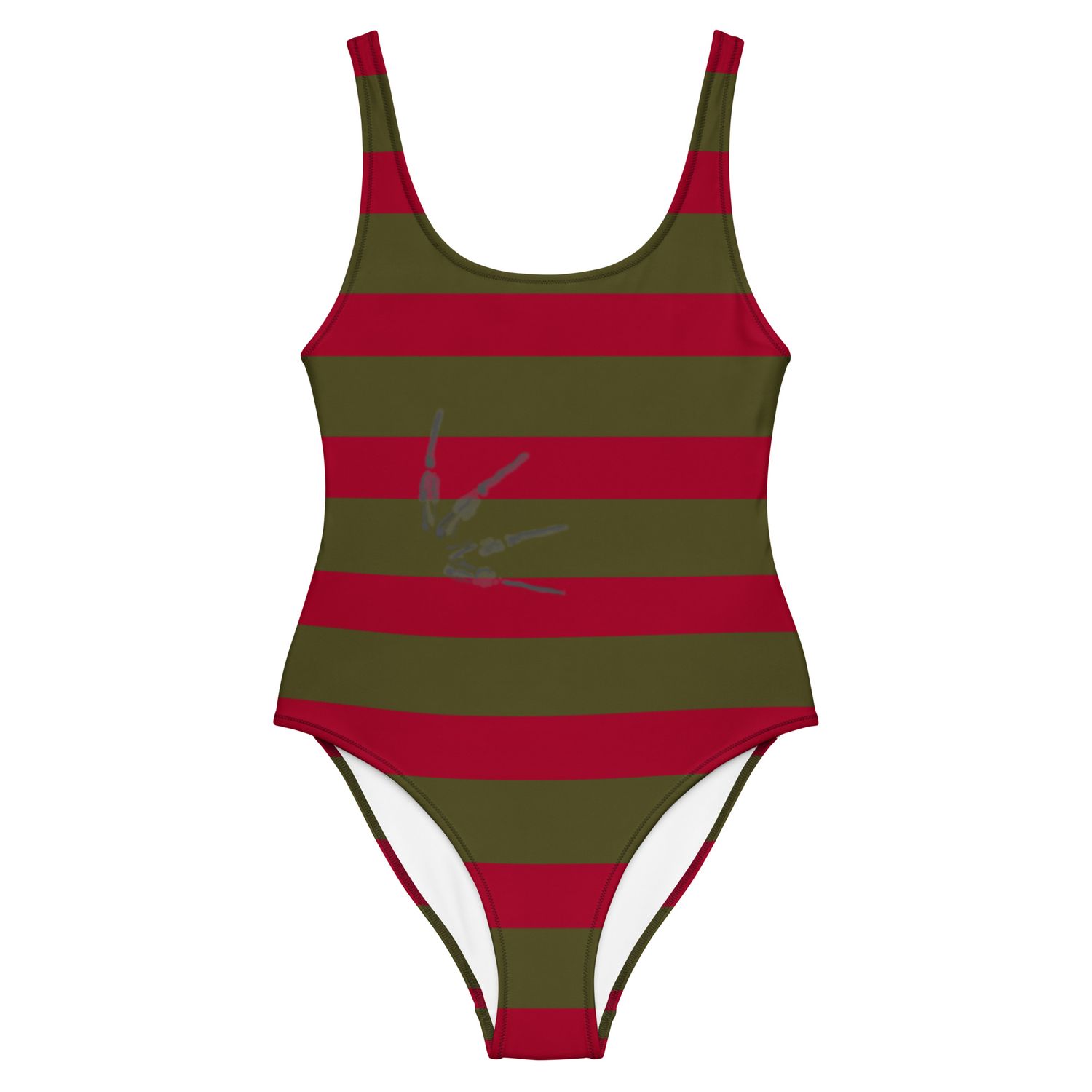 Freddy Krueger Nightmare On Elm Street One-Piece Swimsuit