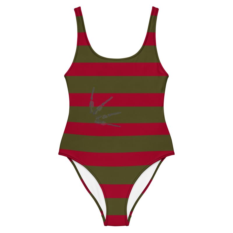 Freddy Krueger Nightmare On Elm Street One-Piece Swimsuit