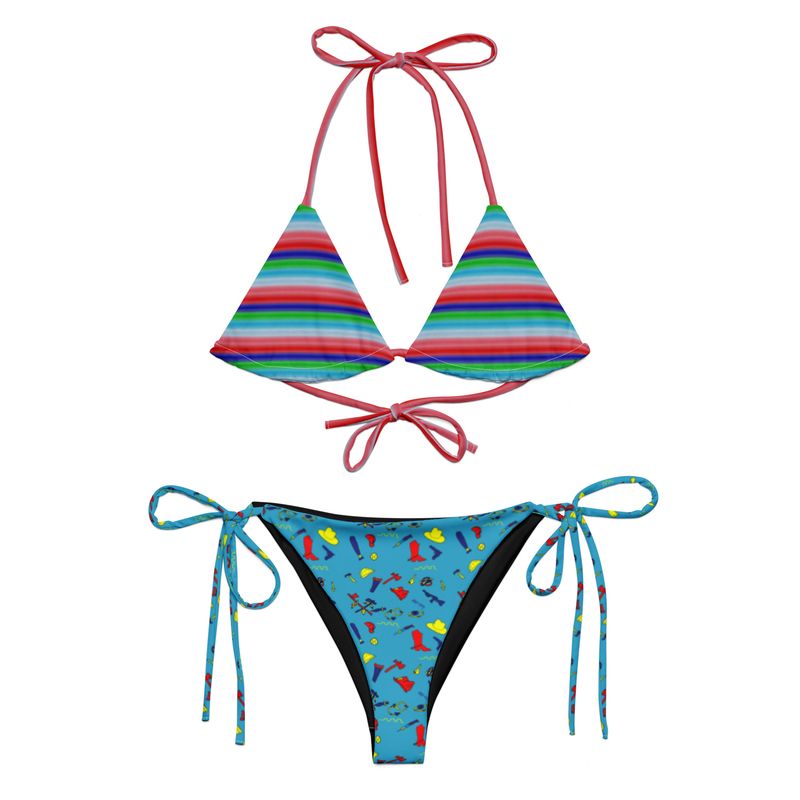 Chucky Childs Play Recycled String Bikini