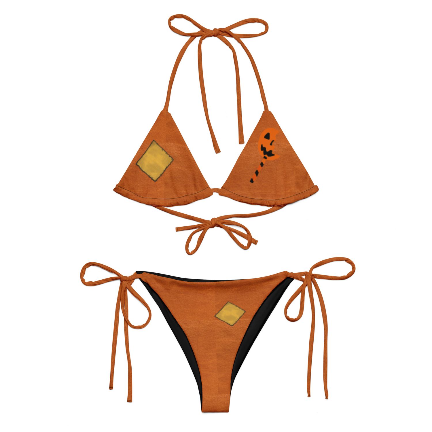 Trick R Treat Sam Recycled String Bikini