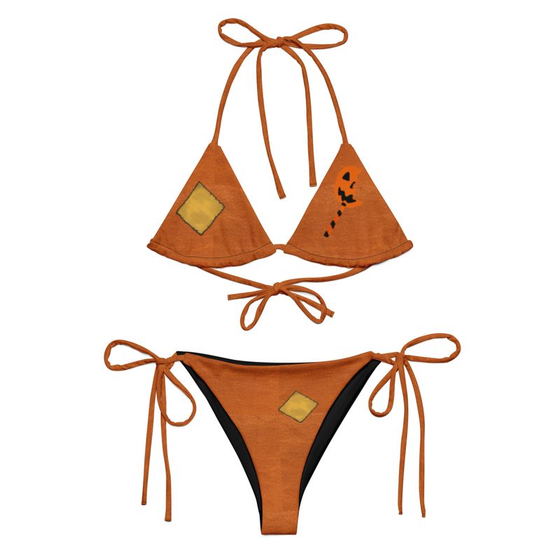 Trick R Treat Sam Recycled String Bikini