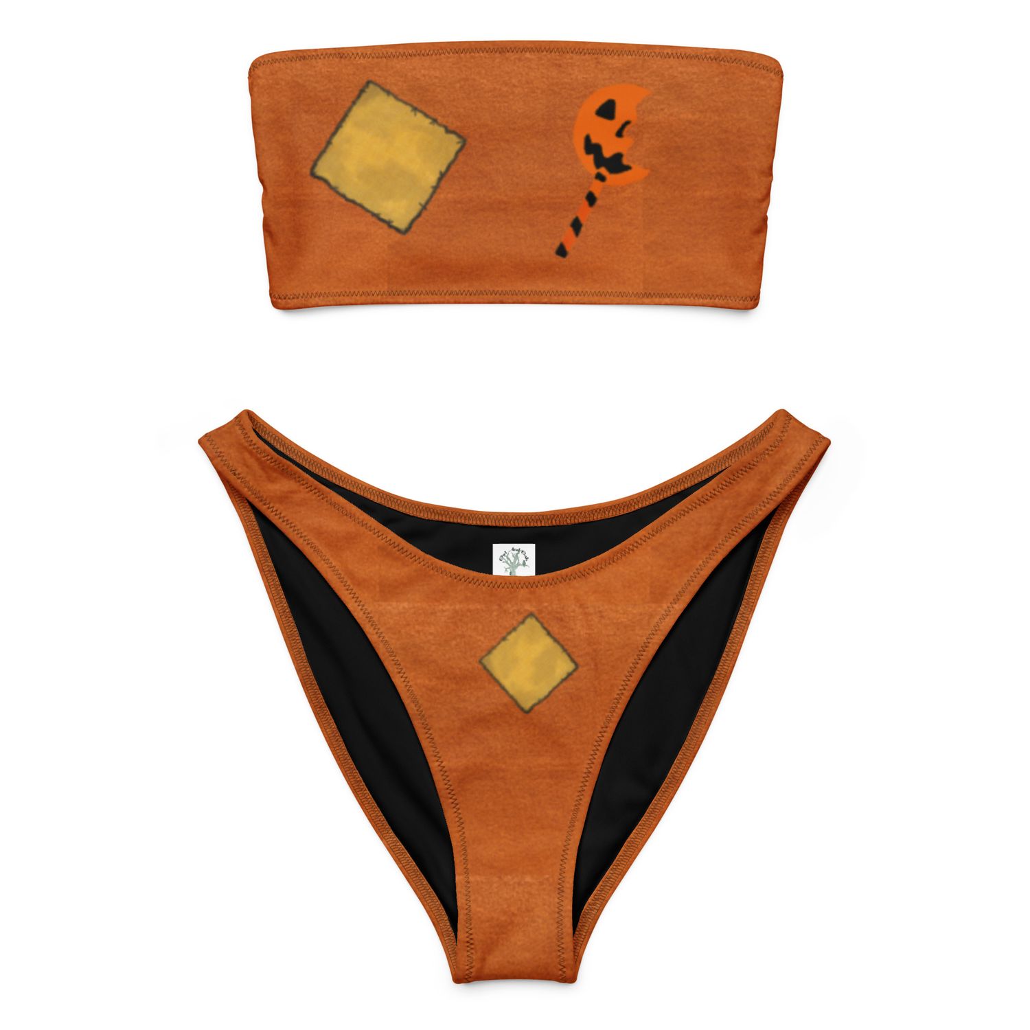 Trick R Treat Sam Recycled Bandeau Bikini