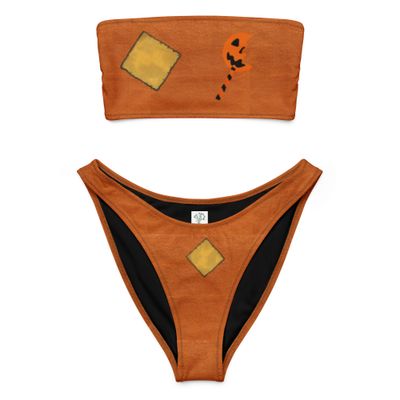 Trick R Treat Sam Recycled Bandeau Bikini Trick R Treat Sam Recycled Bandeau Bikini