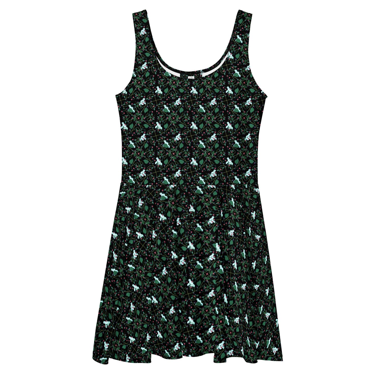 Ghostly Garden Skater Dress