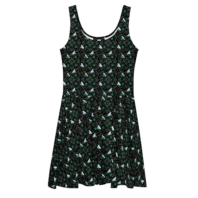 Ghostly Garden Skater Dress