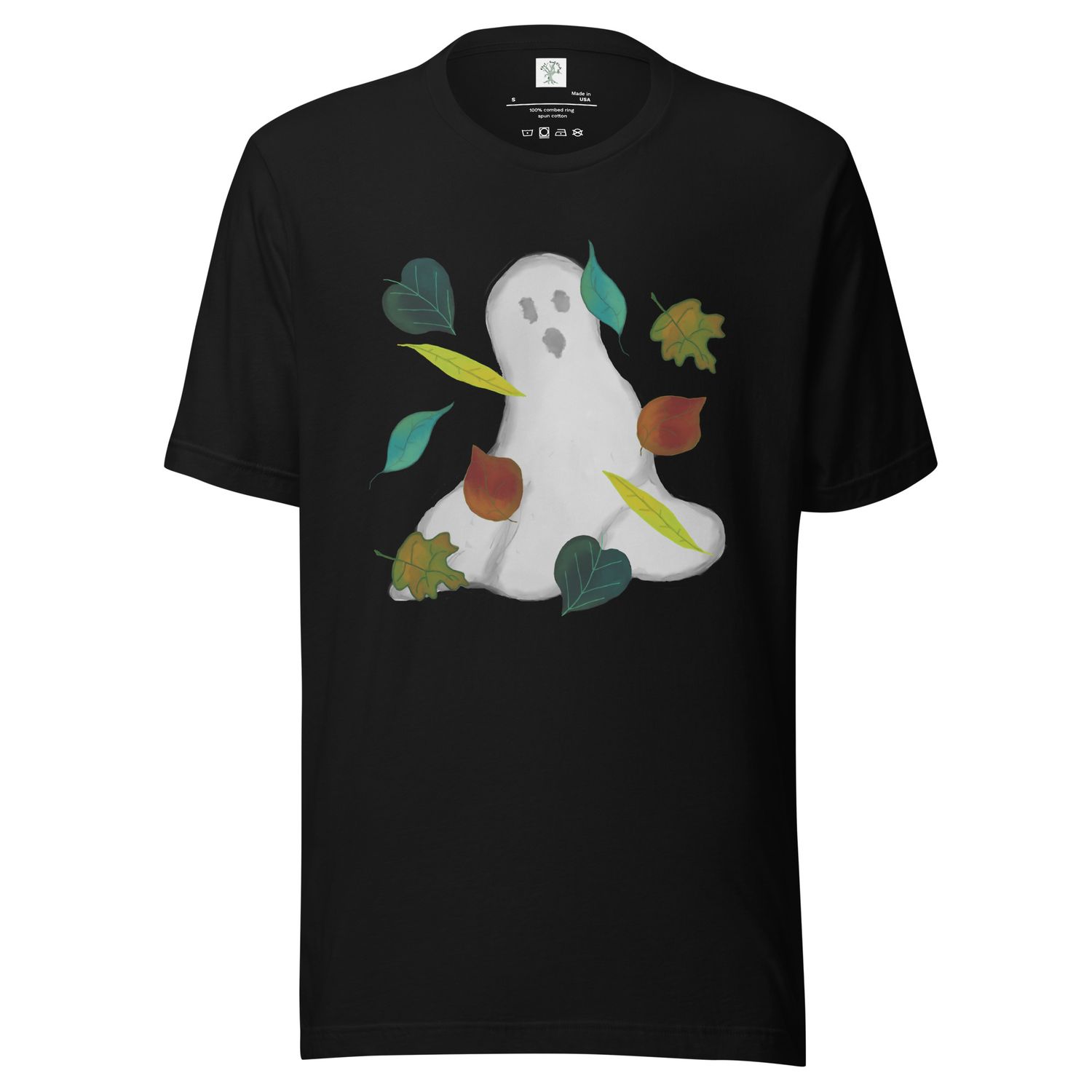 Ghosts Playing In Fall Leaves T-Shirt