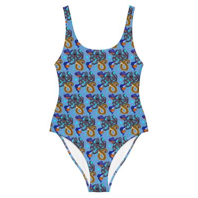 Underwater Monsters One-Piece Swimsuit