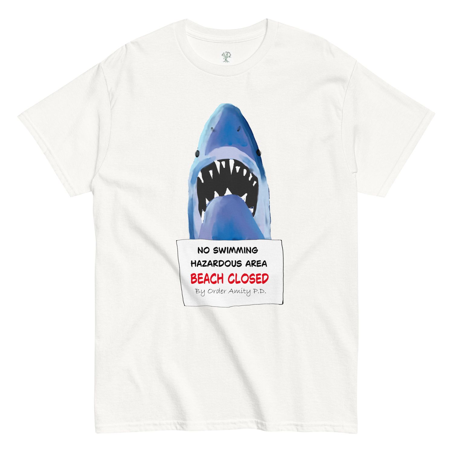 Jaw's Don't Go In The Water Unisex Classic Tee