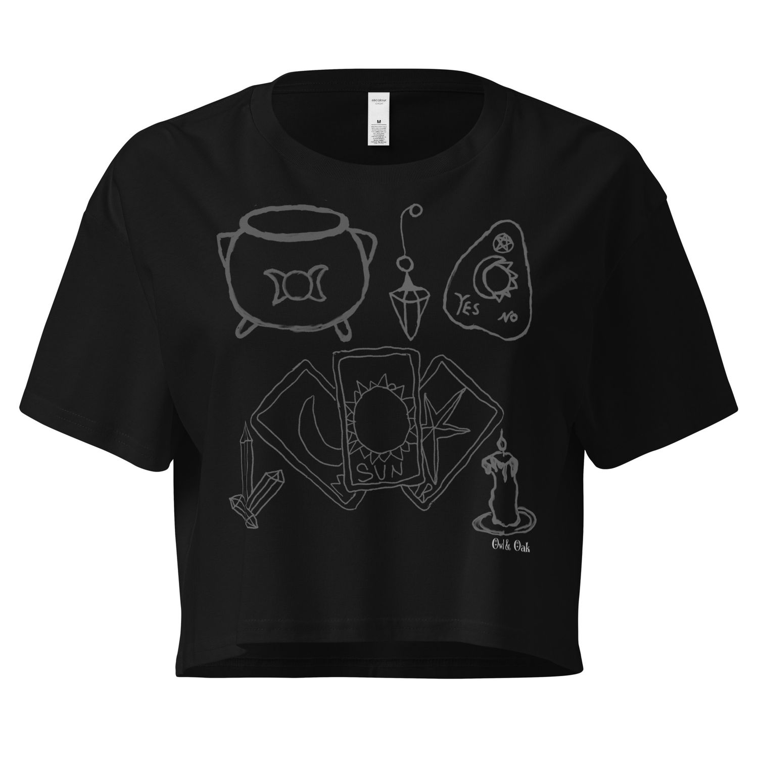 Divination Tools Women’s Crop Top