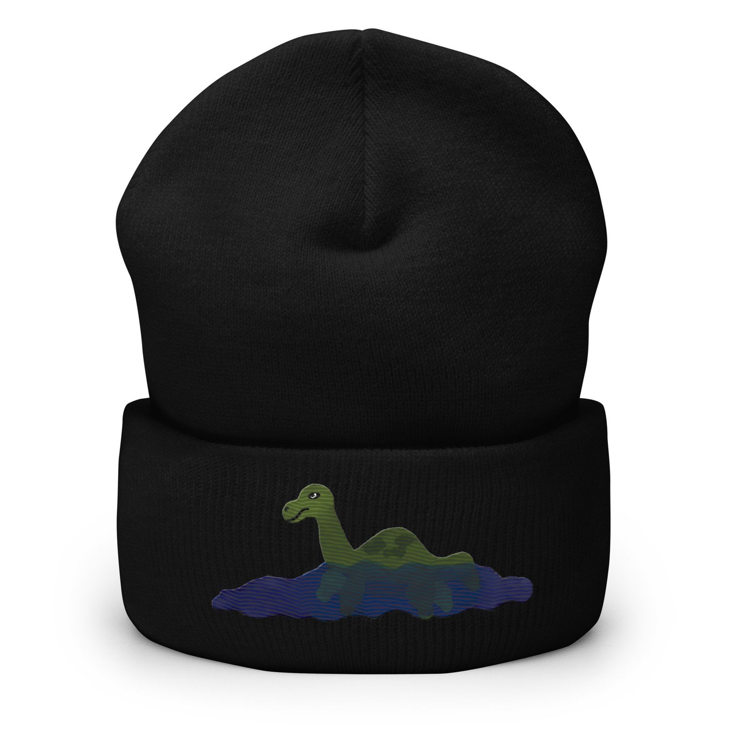 Loch Ness Monster Cuffed Beanie