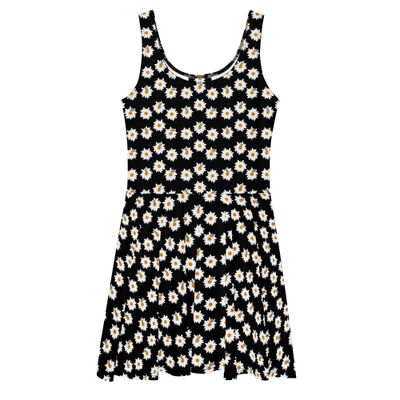 Daisies And Bees Skater Dress