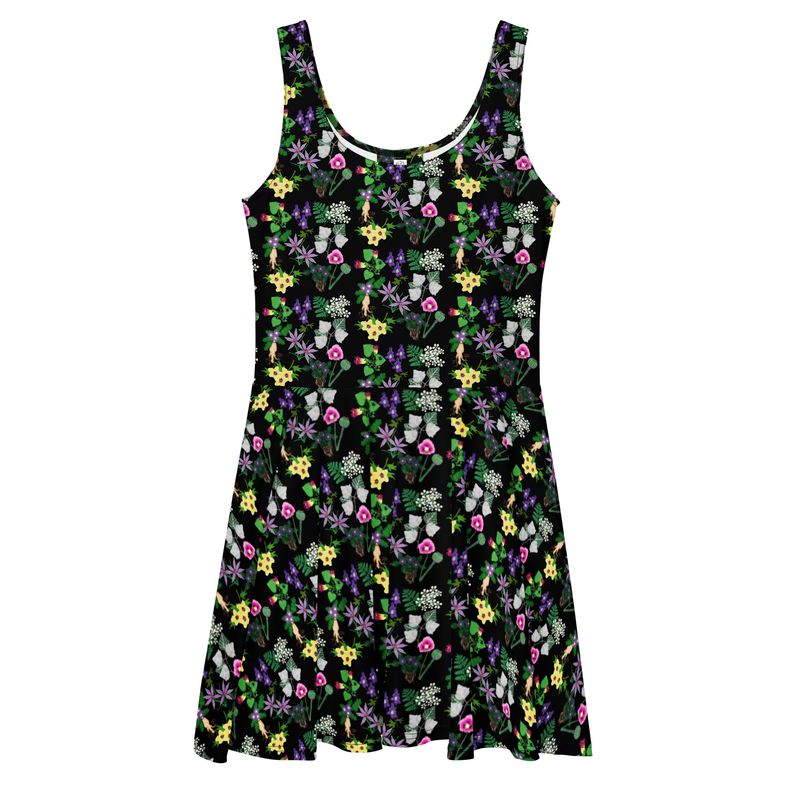Flying Potion Skater Dress