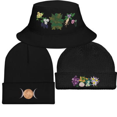 Embroidered Beanies and Hats