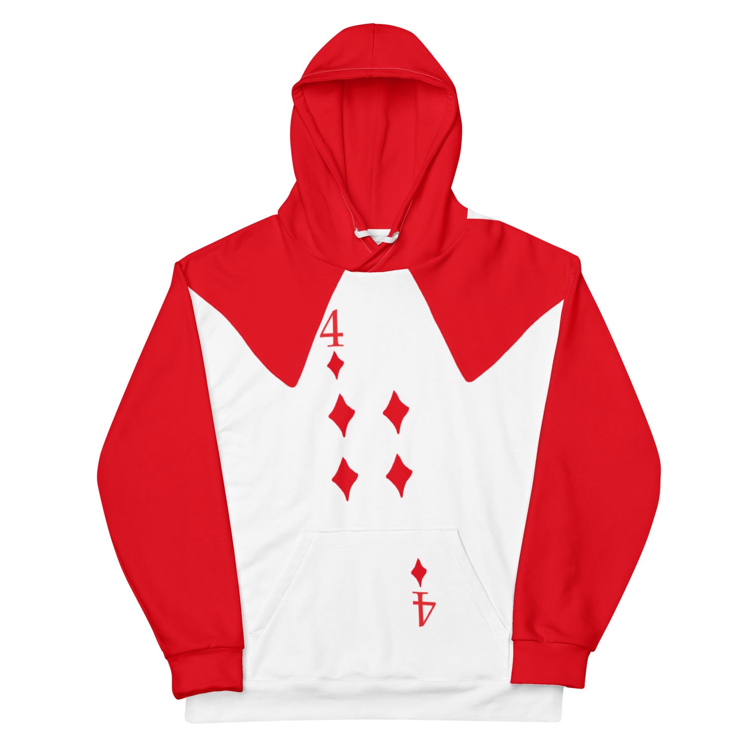 Alice in Wonderland Card Soldier Unisex Hoodie