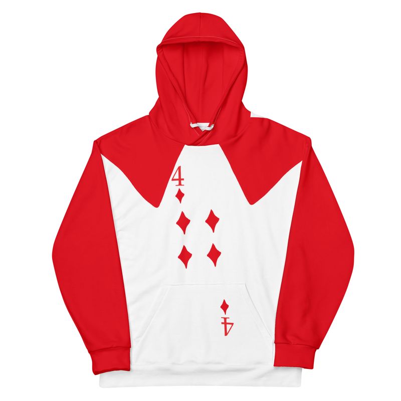 Alice in Wonderland Card Soldier Unisex Hoodie