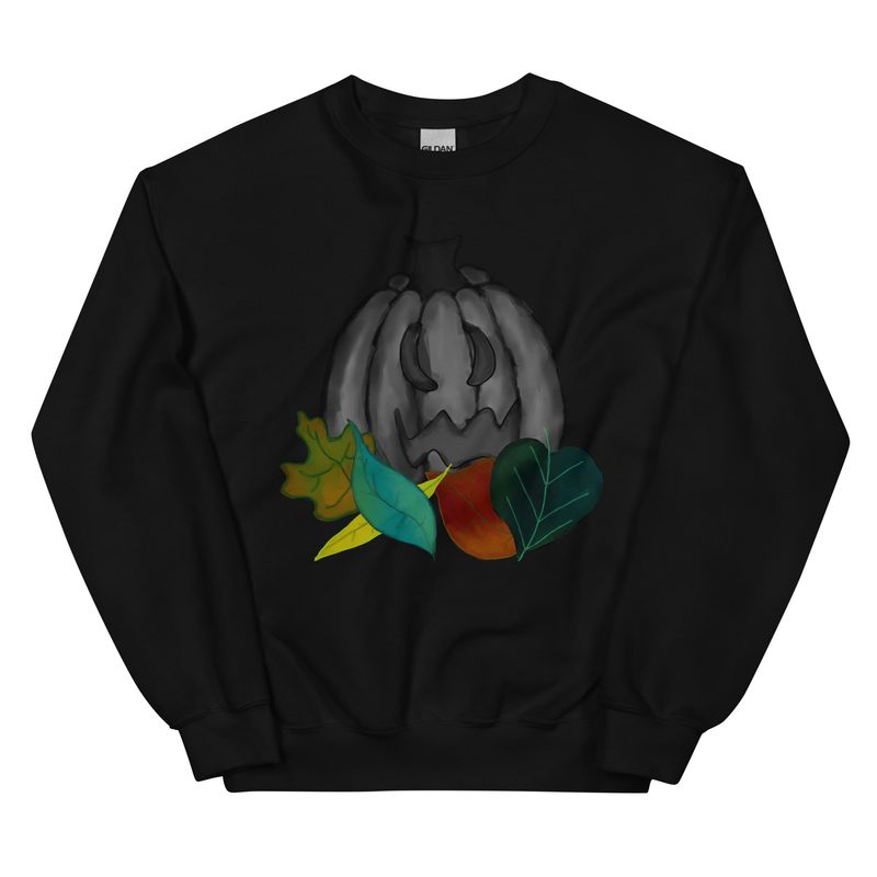 Fall Jack O Lantern Unisex Sweatshirt