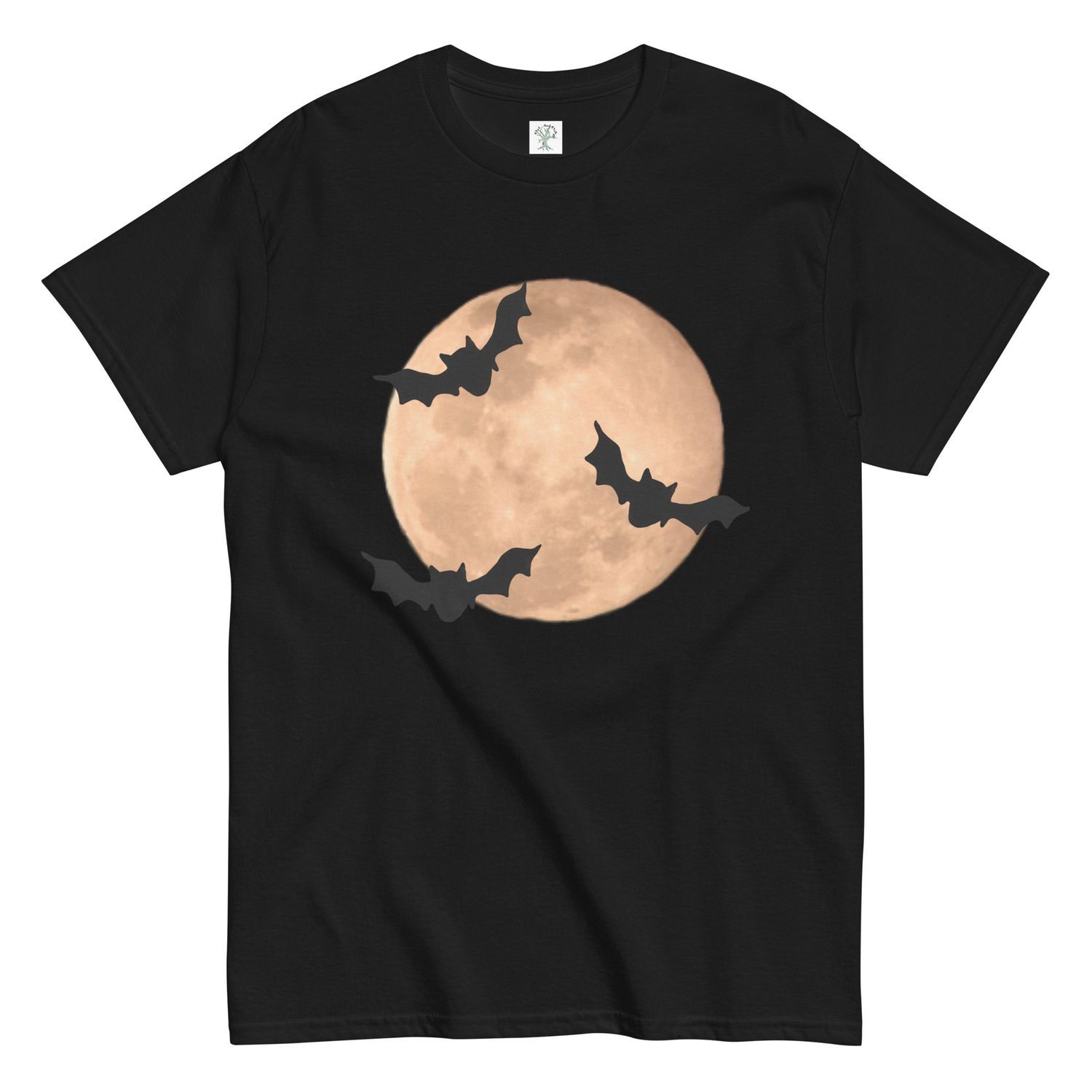 Full Moon and Bats Unisex Classic Tee