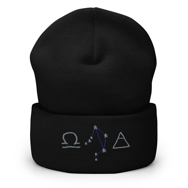 Libra Cuffed Beanie
