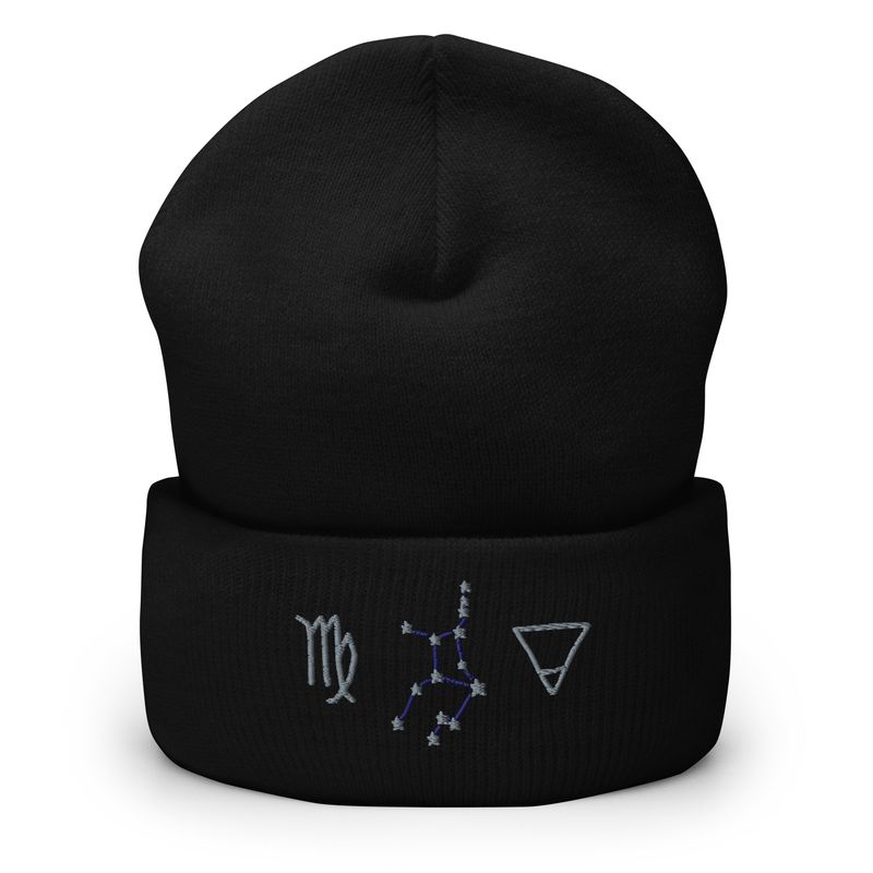 Virgo Cuffed Beanie