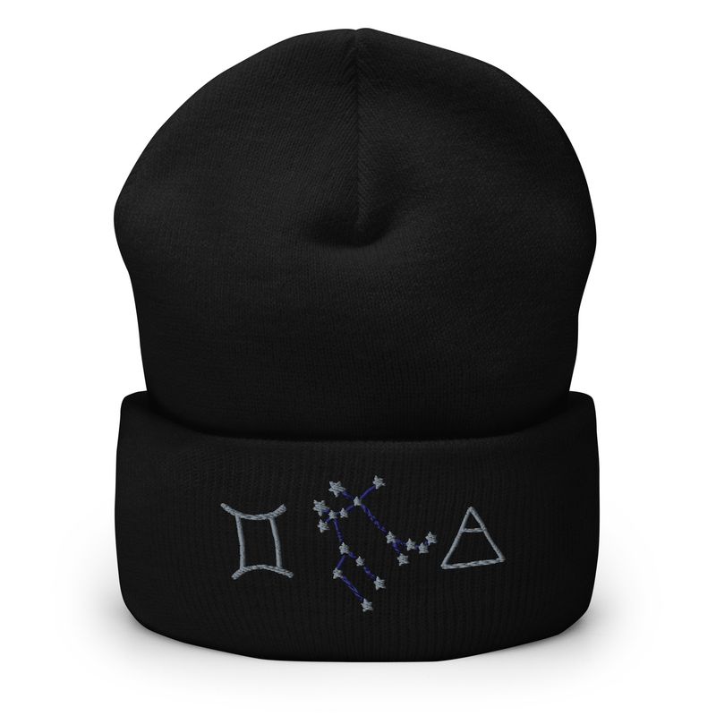 Gemini Cuffed Beanie