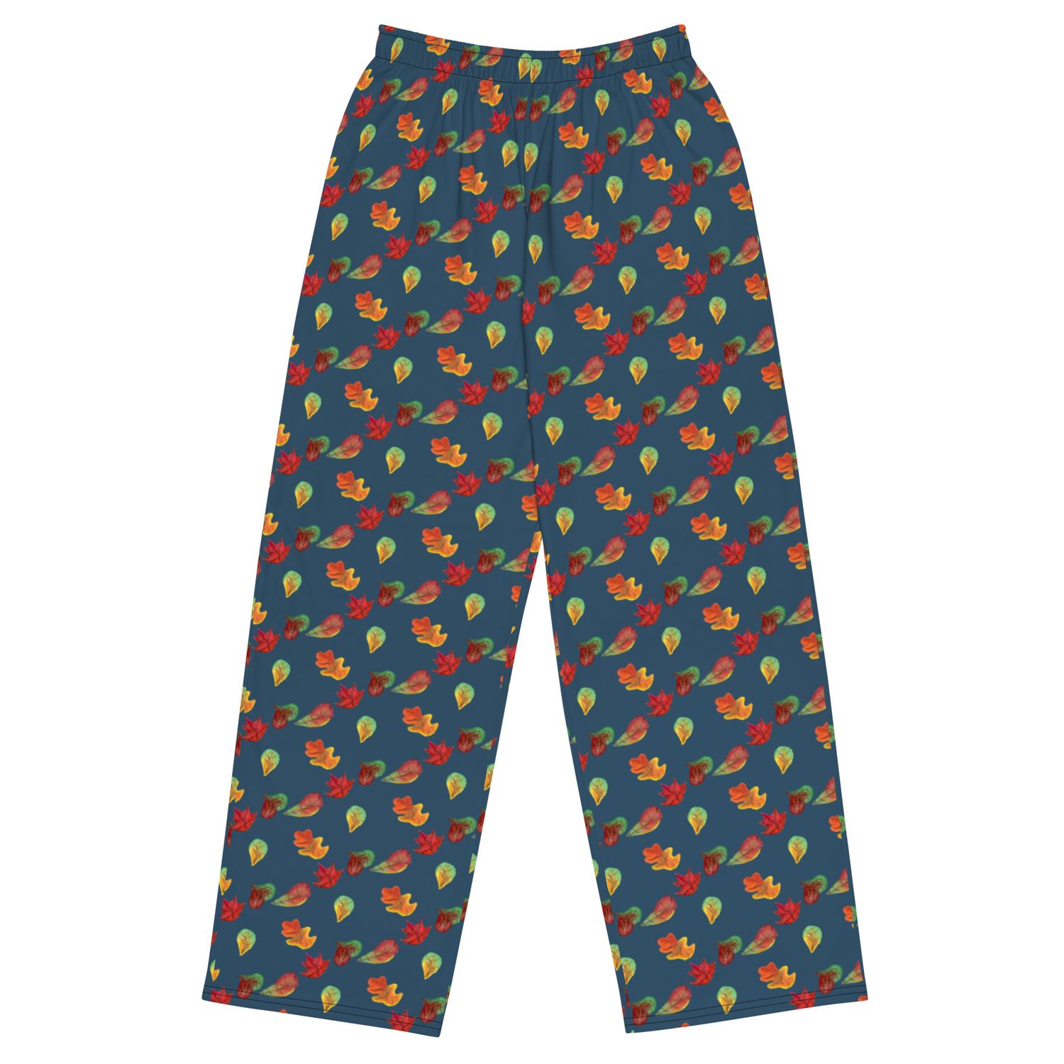 Falling Leaves Wide-Leg Pants