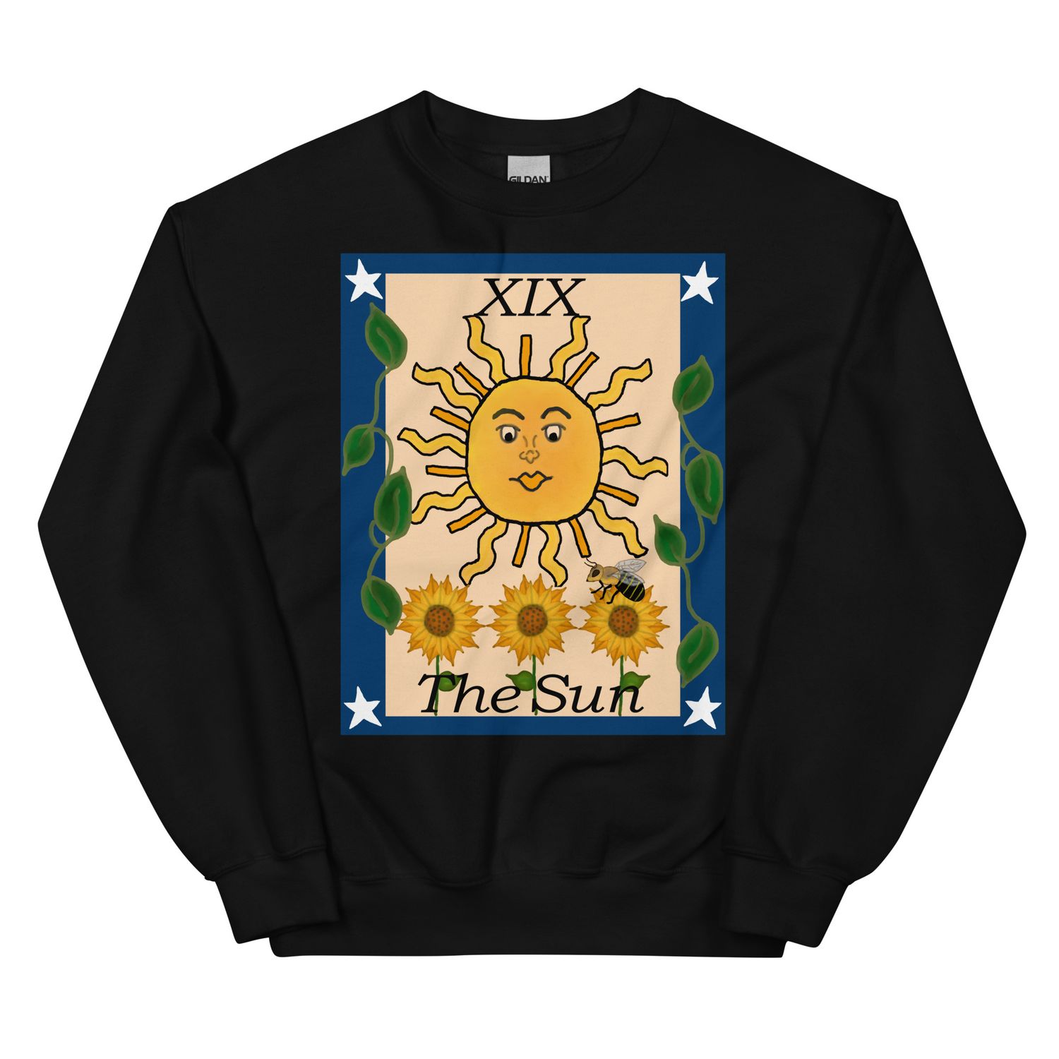 The Sun Tarot Card Classic Sweatshirt