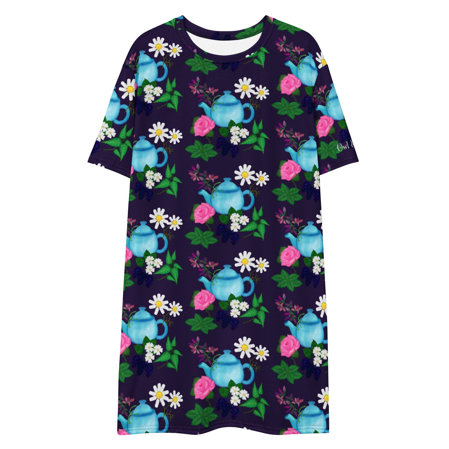 Witchy Tea Gaeden T-shirt Dress Witchy Tea Gaeden T-shirt Dress