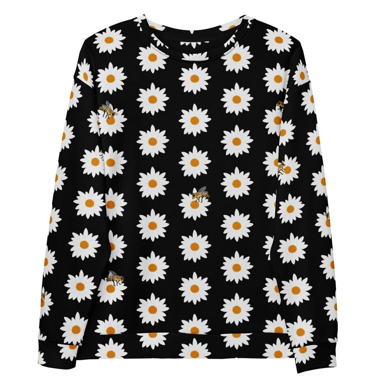 Daisies and Bees Sweatshirt