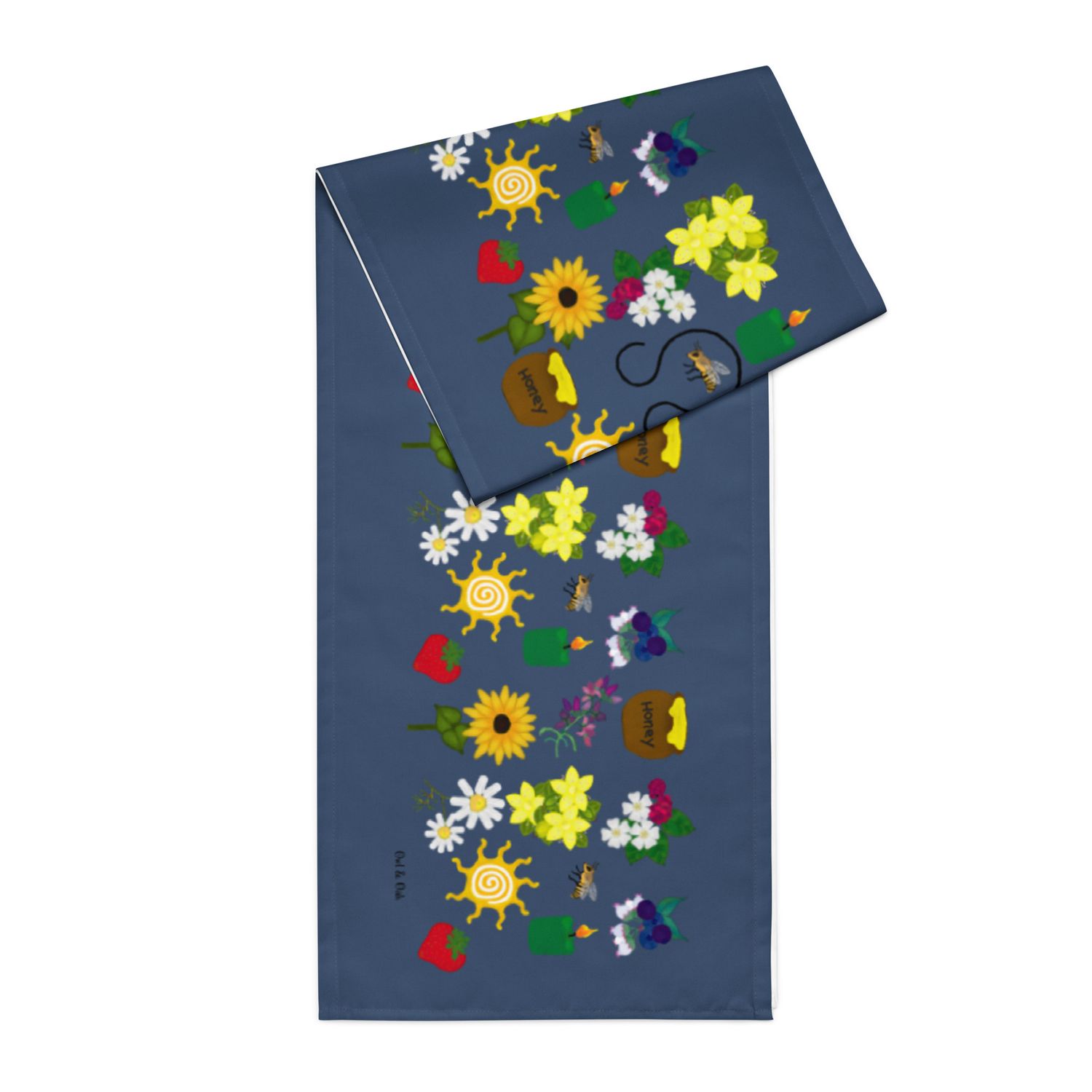 Litha Table Runner or Altar for Summer Solstice Decor for Midsummer Sabbat Celebrations and Witchcraft Holidays