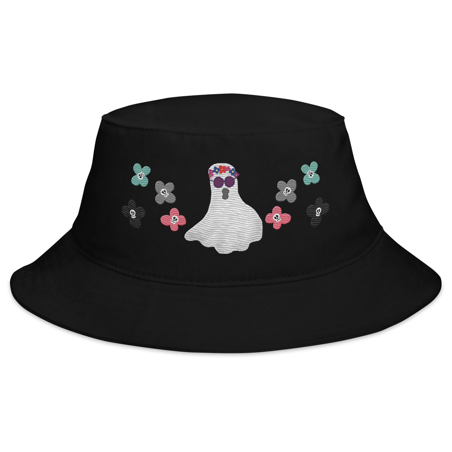 Hippie Ghost Bucket Hat