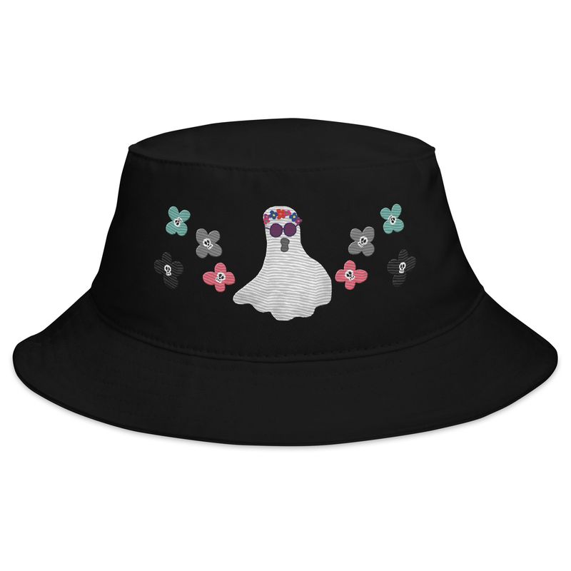 Hippie Ghost Bucket Hat