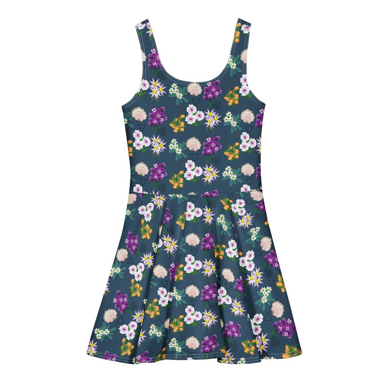 Sea Witch Cotton Skater Dress