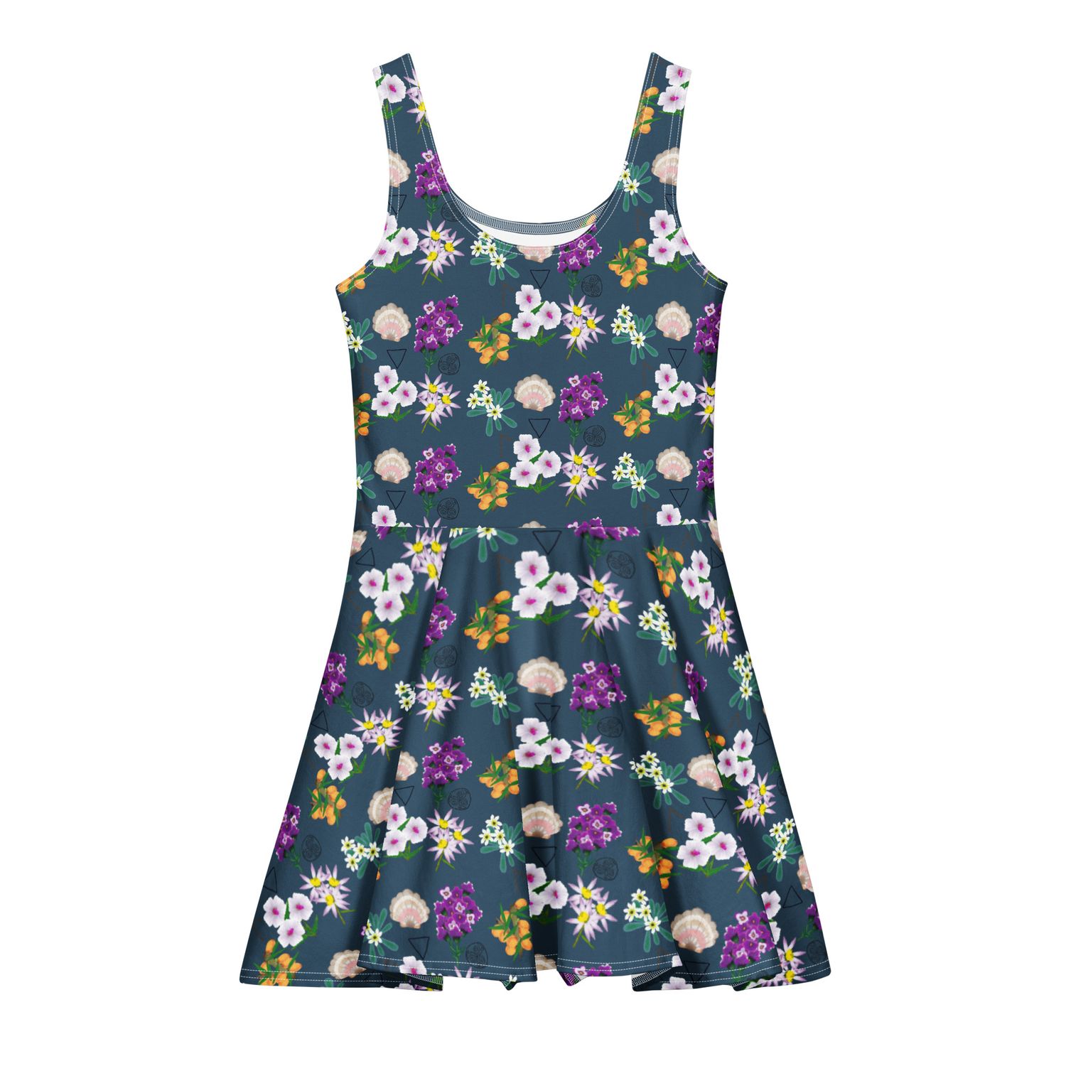Sea Witch Cotton Skater Dress Sea Witch Cotton Skater Dress