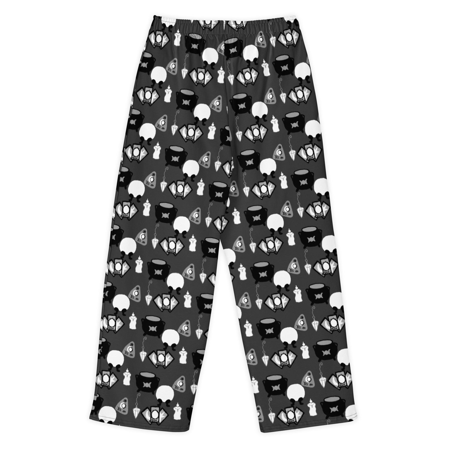 Witch's Divination Tools Cotton Wide Leg Pants