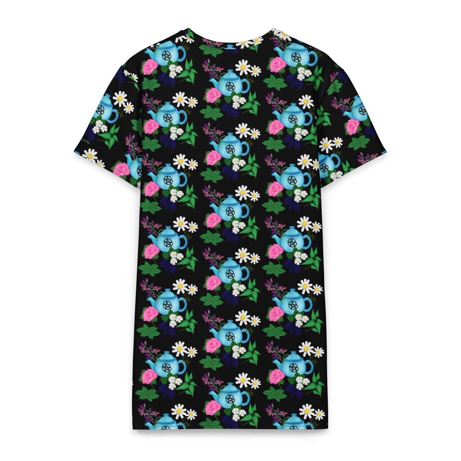 Witchy Tea Garden T-shirt Dress