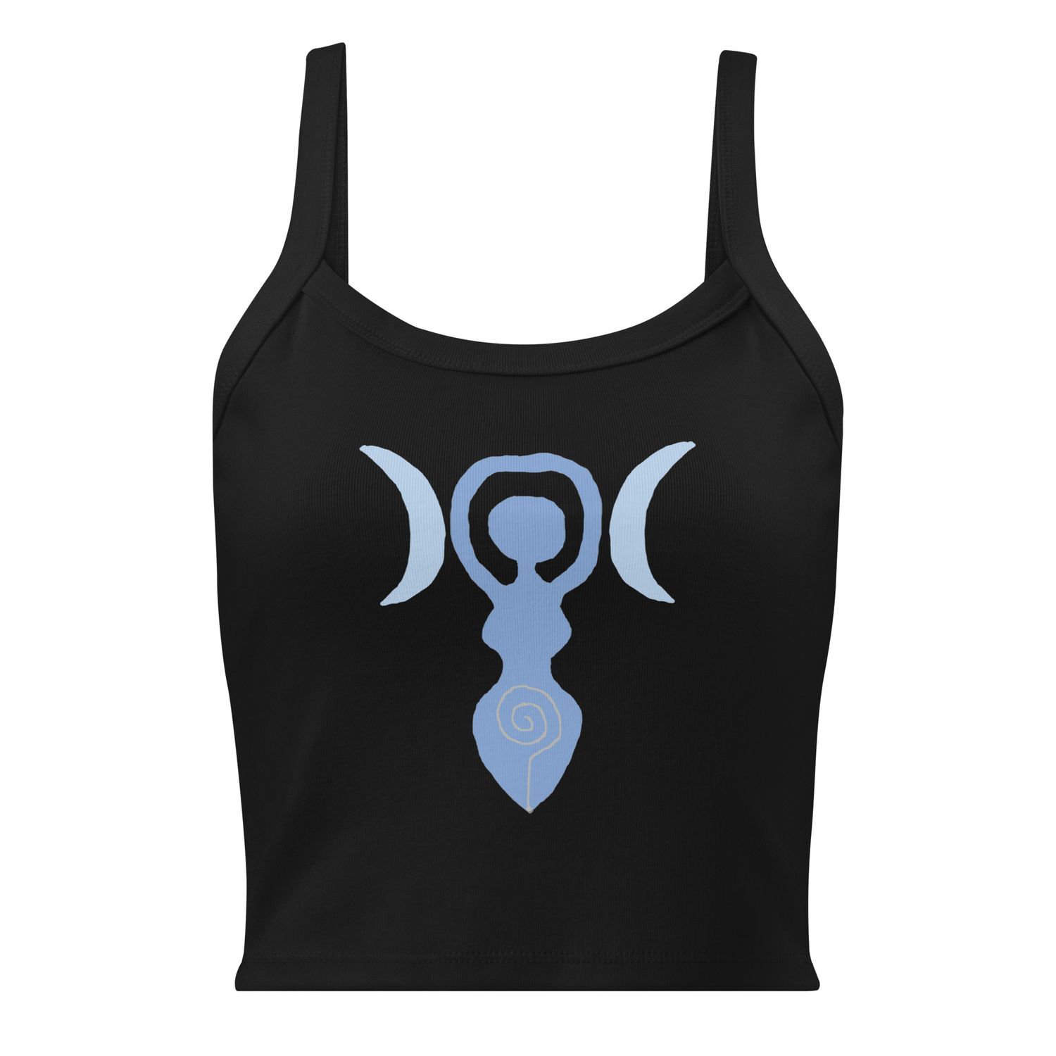 Spiral Goddess Triple Moon Divine Feminine Hecate Symbol Tank Top