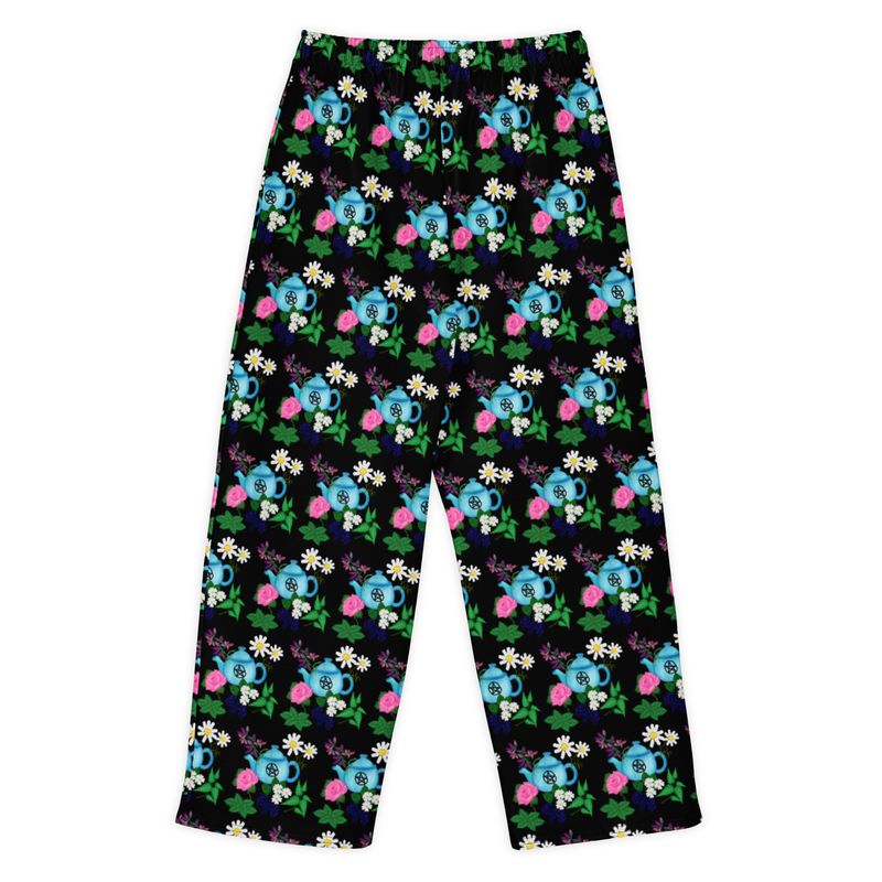 Witchy Tea Garden Cotton Wide Leg Pants