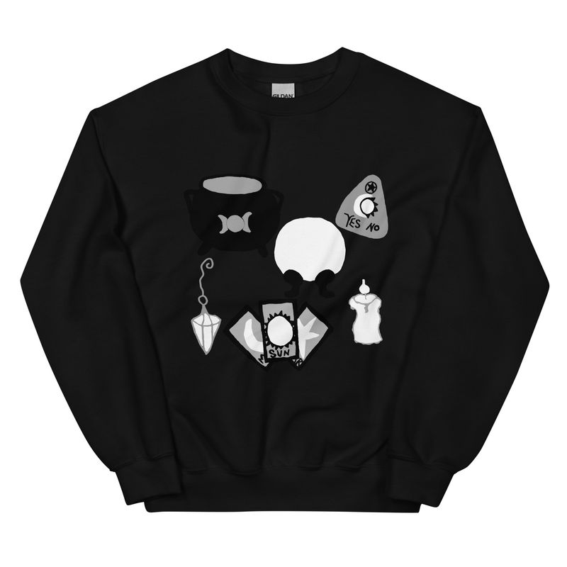 Witch's Divination Tools Sweatshirt