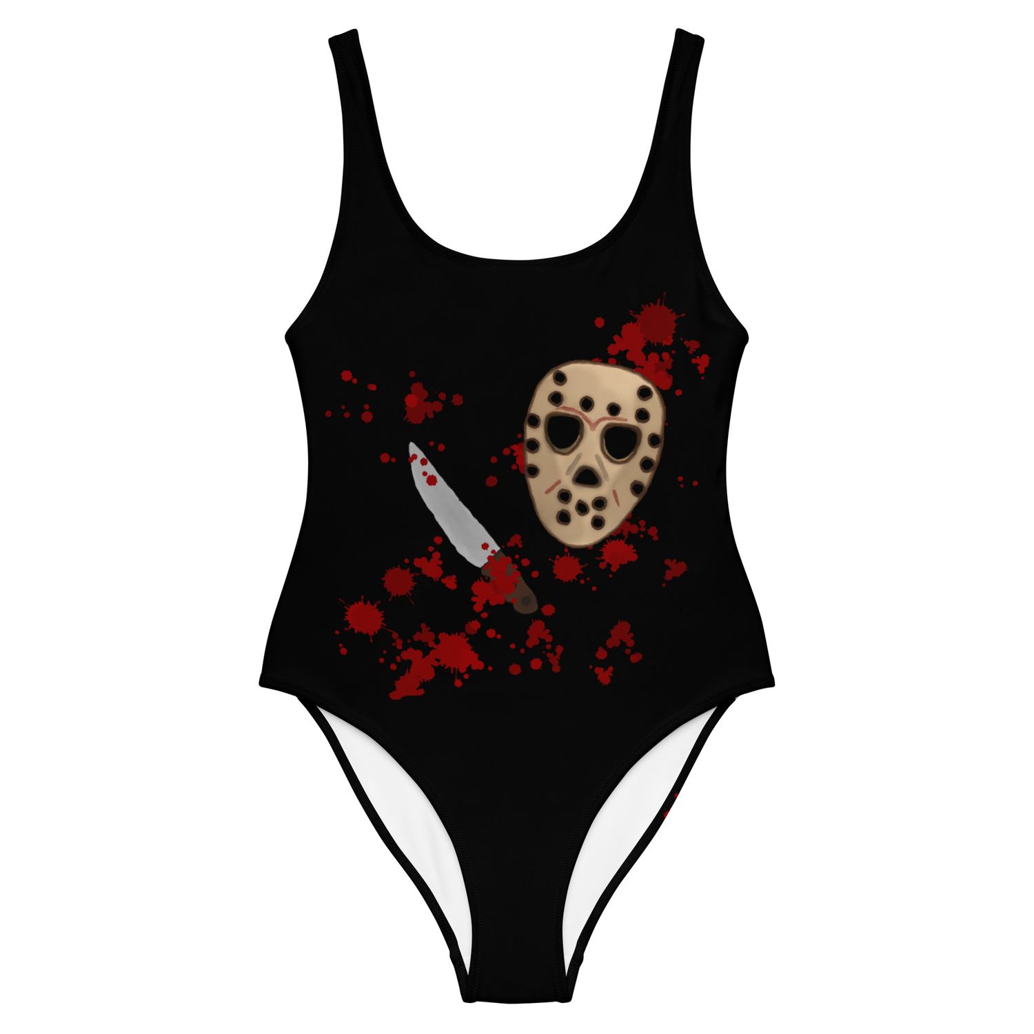 Spooky Slasher Horror One Piece Swimsuit