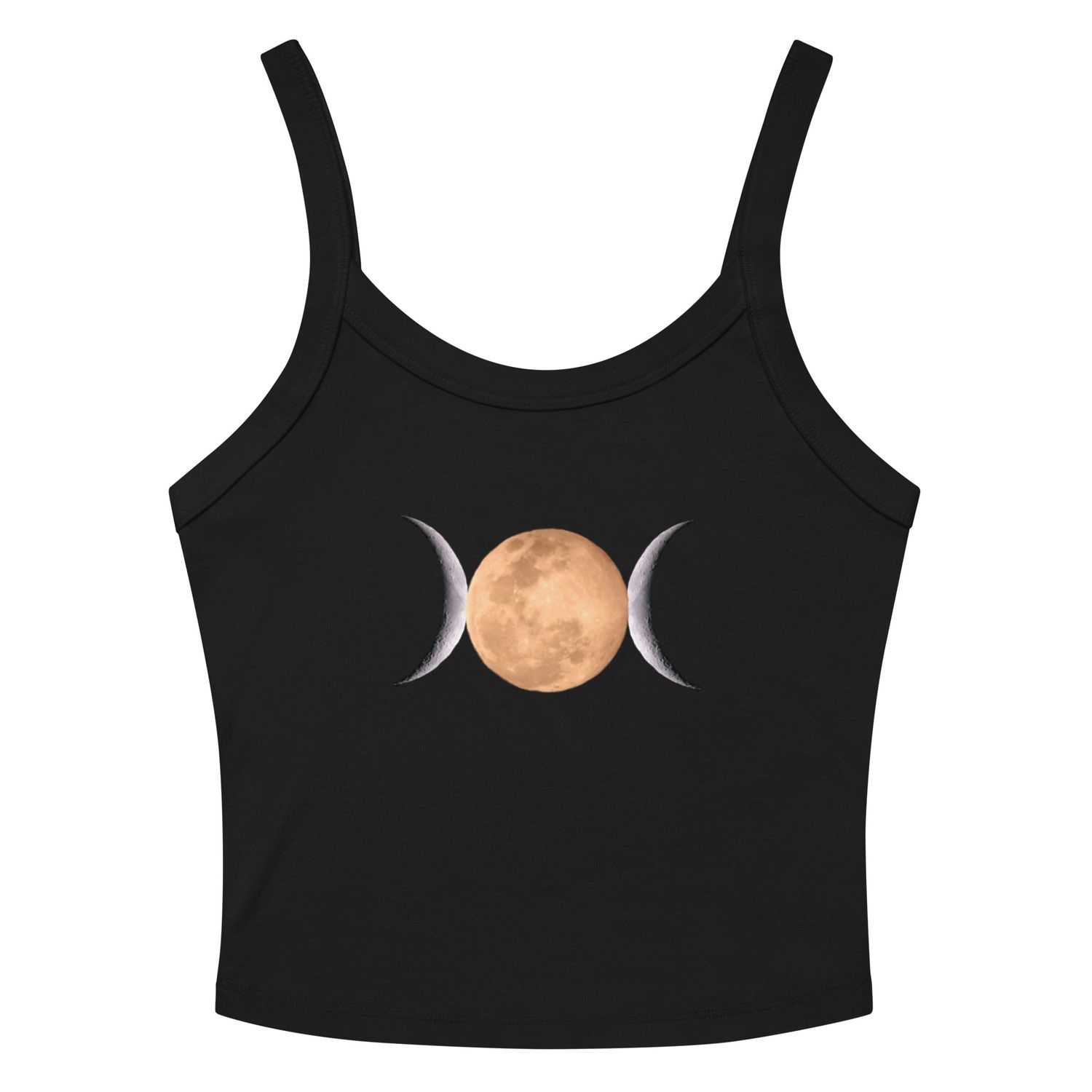 Moon Magic Triple Moon Goddess Symbol Witchy Tank Top