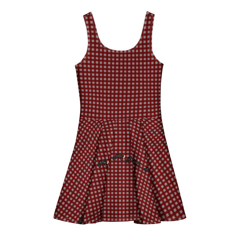 Picnic of Horror Spooky Cotton Skater Dress