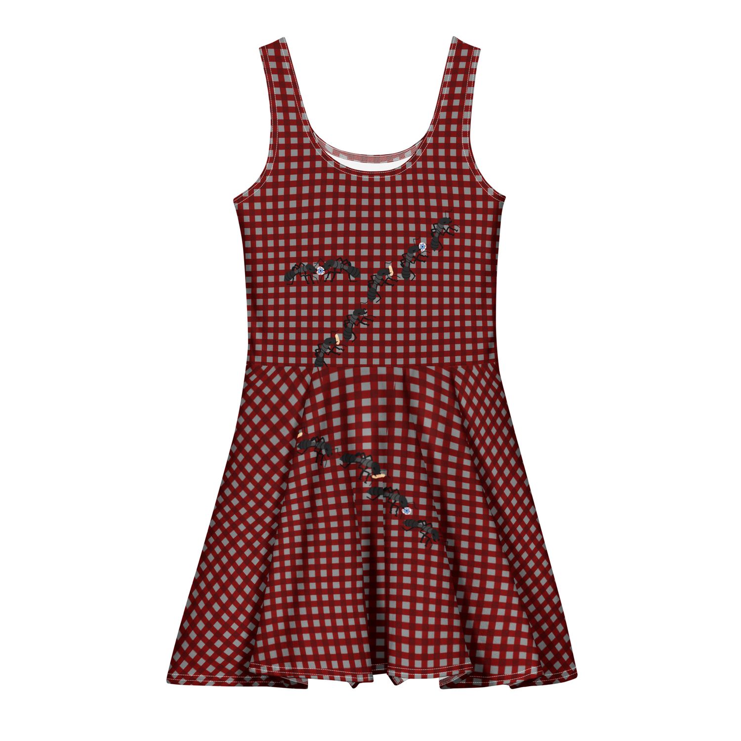 Picnic of Horror Spooky Cotton Skater Dress