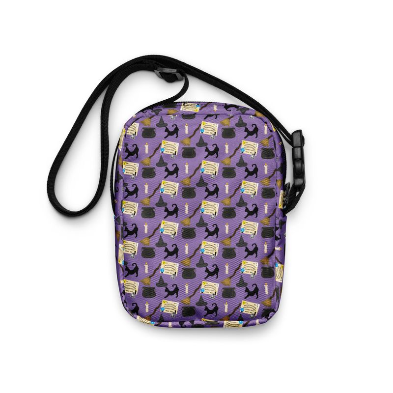 Witchy Whimsy Classic Witchcraft Symbols Crossbody Bag