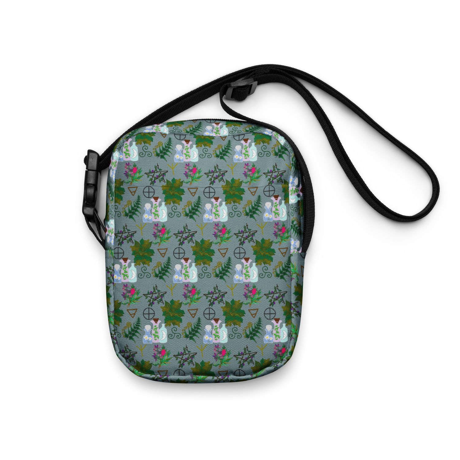 Plant Magick Green Witch Crossbody Bag Plant Magick Green Witch Crossbody Bag