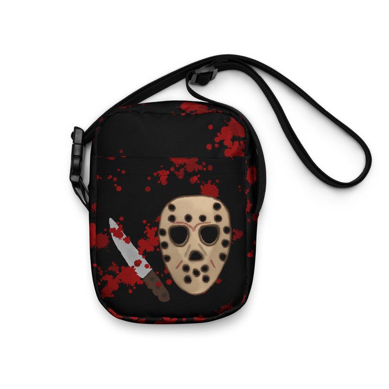 Spooky Slasher Horror Crossbody Bag