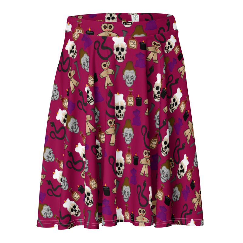 Voodoo Symbols Skater Skirt Voodoo Symbols Skater Skirt